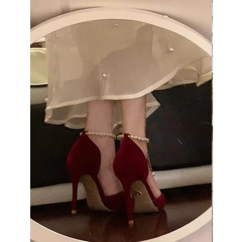 Scarlet Grace Pointed Heels